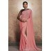 PINK READY MADE PARTY WEAR SAREE